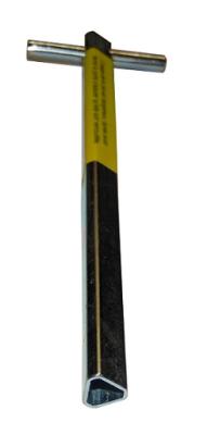 Notentriegelungsschlüssel M5, Länge 160mm Dreikant mit Sicherheitsaufkleber
